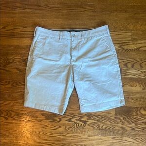 Express Tan Chino Shorts 10” inseam Slim Fit